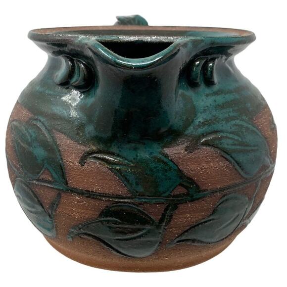 Shirley Cadmus Raku Pottery Teapot  Vintage Handcrafted‎ Earthenware Studio Art - Picture 9 of 13